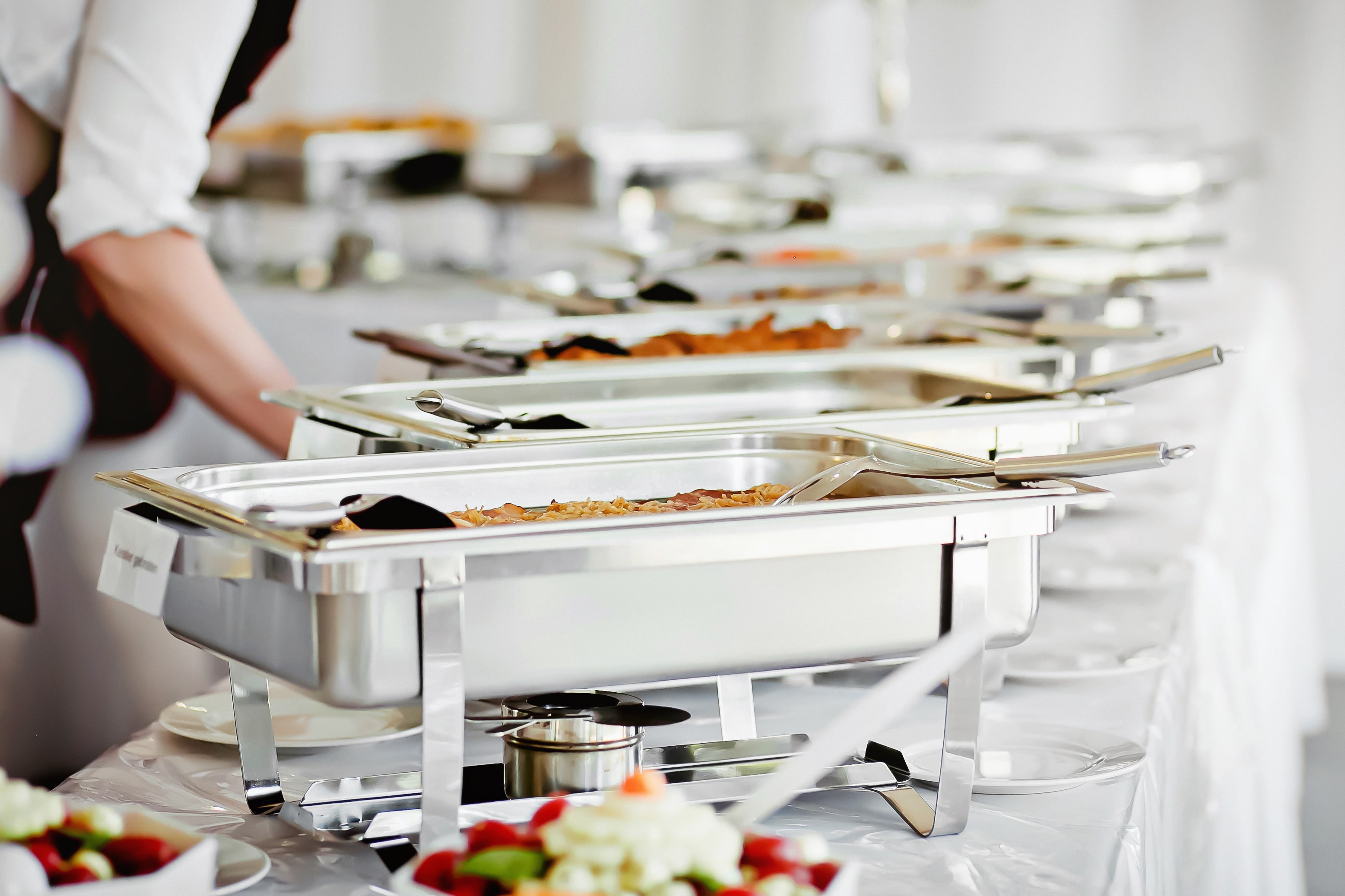 A Catering Layout of Food